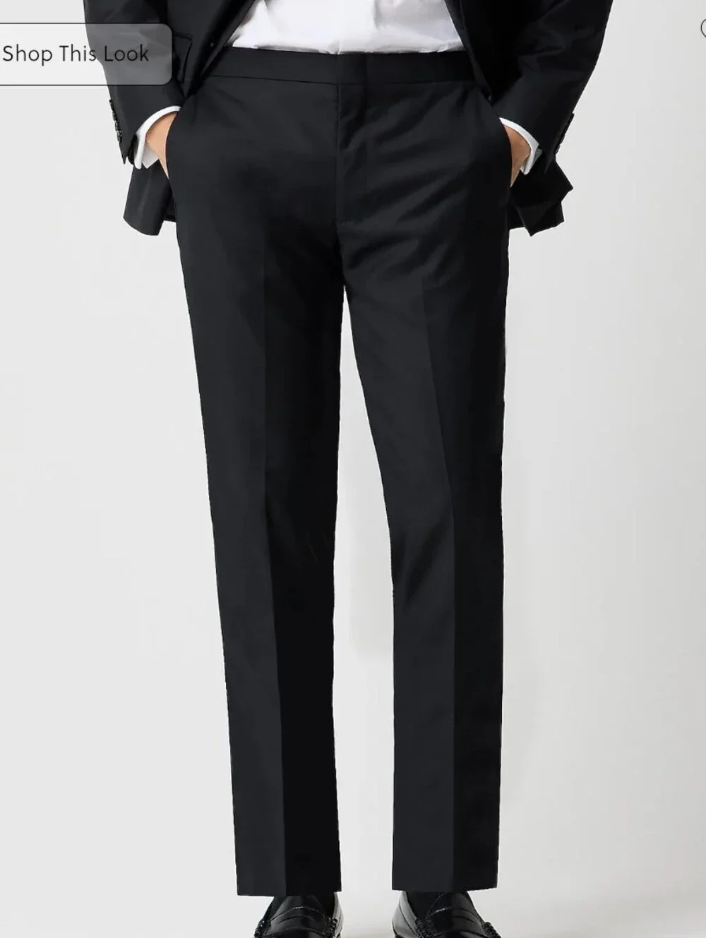 J Crew Slim-fit Thompson tuxedo pant AZ236 Size 30x32
